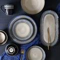 Hot-selling Modern Rustic European Style Vajillas De Porcelana Ceramic Stoneware Dinner Set for Home