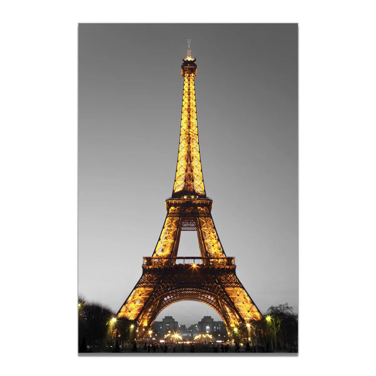 Eiffel Tower City Architecture Canvas Art Poster Picture Wall Hanging Home Decor Oil Painting Posters Prints Wall Art Picture