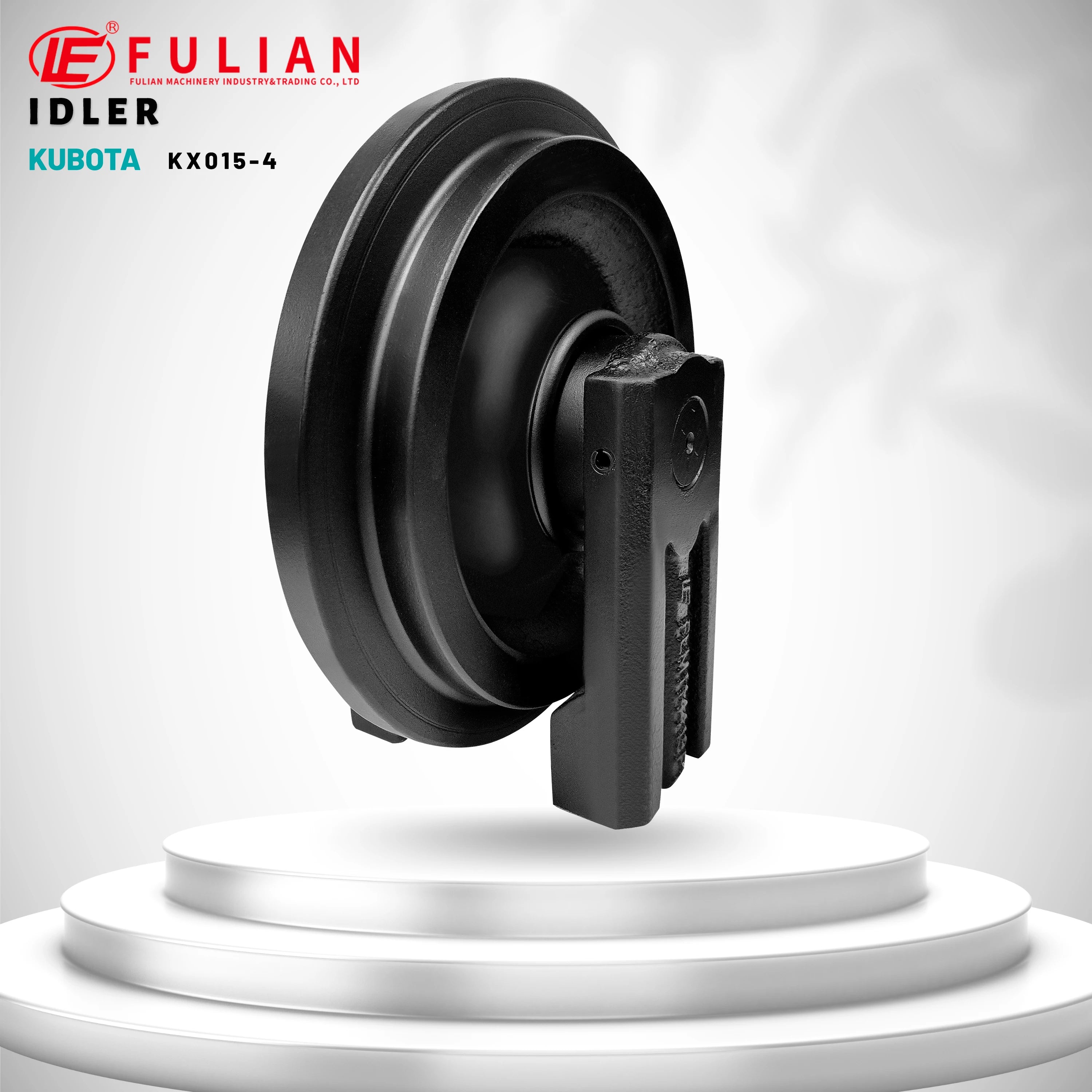 KX015-4 Mini Excavator Undercarriage Spare Parts Front Idler Wheel for Kubota Mini Digger