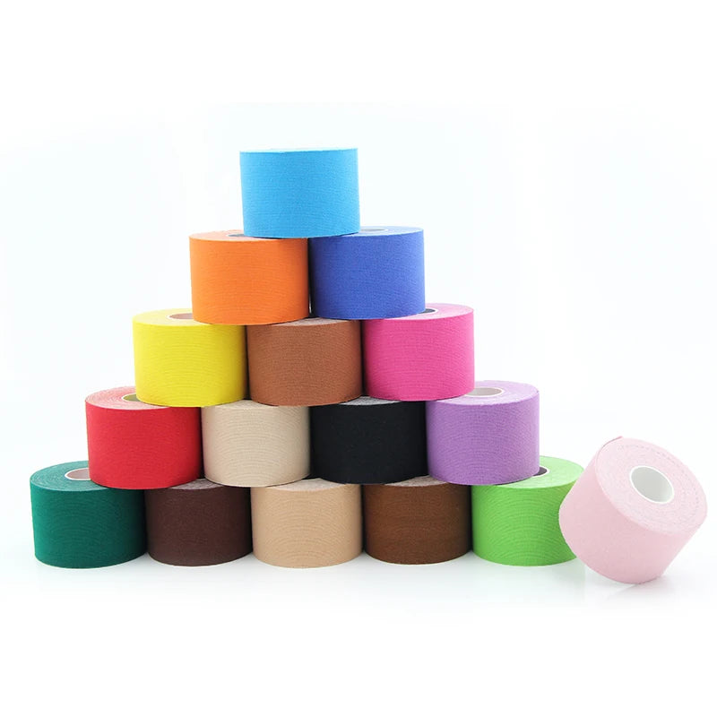 14 Years Manufacturing Experience 5cm Elastic Athletic Tape Physiotherapy Tape Hypoallergenic Kinesiology Tape for Pain