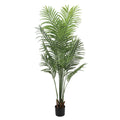 New Arrivals High Simulation Cheap Faux Plastic Greenery Plant Wholesale Artificial Areca Palm Tree UV Resistant for Home Decor