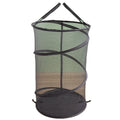 Free Sample Portable Foldable Zippered Mesh Laundry Bag Convenient Breathable Clothing Storage Basket