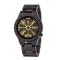 Unisex Minimalist Wooden Watch Custom Logo Natural Luxury Quartz Wood Watch 44mm Oval Sport Fashion Styles OEM
