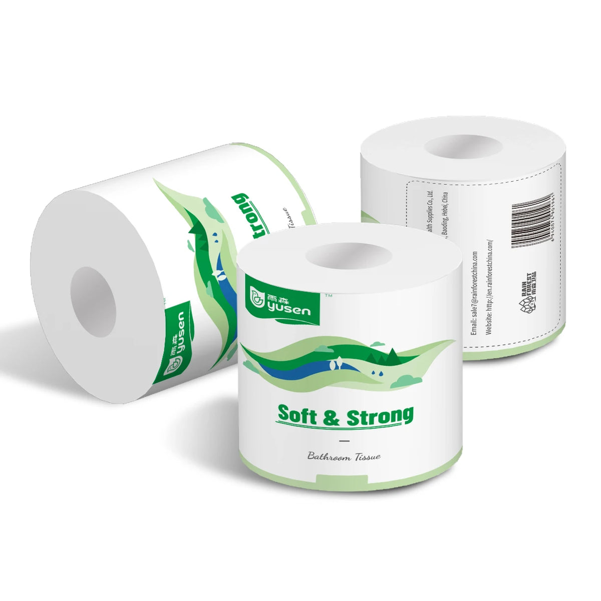China Manufacturers Supply American Flushable Toilet Paper Customized Individual Package Toliet Paper