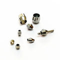 Metal Rhombus DIY Jewellery Accessories Ball with Big Hole Stainless Steel Spacer Rhombus Beads for Jewelry Making