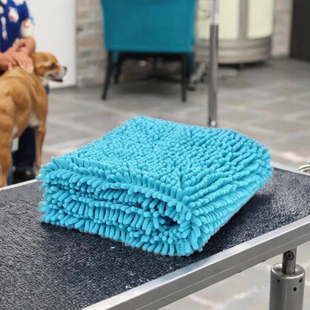 Custom Size High Absorbency Microfiber Pet Dryer Towel Eco-Friendly  Blanket for Cats Dogs
