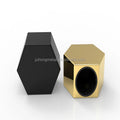 Polygon Perfume Bottle Cap Is Made of Zinc Alloy for FEA 15mm Glass Bottle