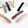 Handmade Crystal Beads Hair Clip for Girls Classic Style Hairpin Hair Accessories