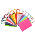 Custom logo Strong Paper Carry Bags Wholesale Muti Color Vellum Paper Bag