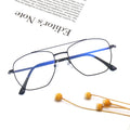 Glasses Vision Anti Blue Light Blocking Optical Lens pilot Eyeglasses Frame
