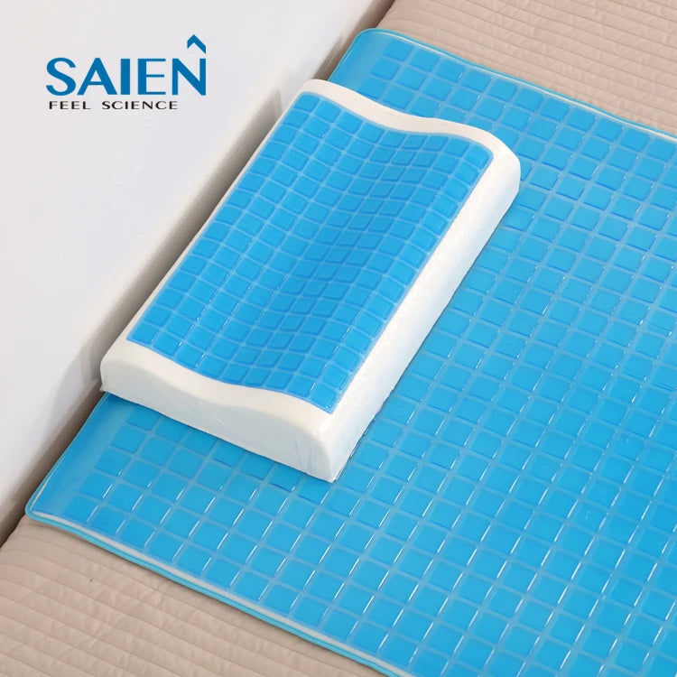 High Quality Visco Orthopedic Silica Memory Foam Ice Gel Comfort Cheap Gel Pillows Promotional Neck Support for Sleeping MegaBDM