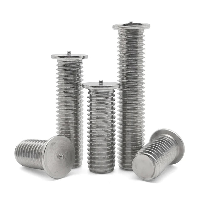 Factory  M2 M3 M4 M5 M6 M7 M8 M10 M12 Aluminum Threaded Zinc Plated Copper Capacitor Discharge Stainless Steel Spot Stud Welding