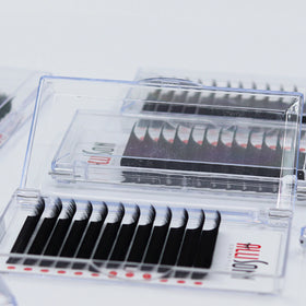 Allison Cashmere Mink Soft Eyelash Extension 0.03 Premium Lash Extension Trays Lash Extension Tray Velvet Classic Lashes