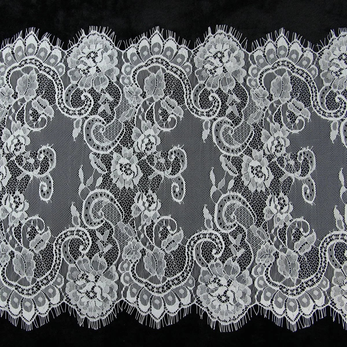 Tailoring Accessories Women Garment Chantilly Lace Trim Elastic LT2182B