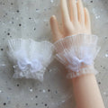 Chiffon Detachable False Cuffs Garment Accessories Lace Wrist Cuff Stylish Evening Wear Hand Accessories