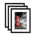Promotional Europe-Style Black Decorative Wall Photo Frame A4 & 4X6 5X7 Sizes Custom Logo for Home Decoration Business Gifts