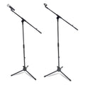 Factory Direct Wholesale Adjustable Portable Boom Microphone Stand Iron Plastic Black 80-185cm Professional Musical Instruments