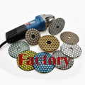 Hot Selling 3mm Wet Diamond Hand Polishing Pads OEM Customized Support For Resin Granite Floor Marble Stone