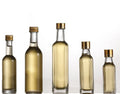 In Stock Square 500 ml Empty Square Clear Edible Oil Glass Bottle 500ML Olive Oil Bottles