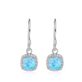 Hot Sale 925 Silver Opal Stone Popular Jewelry Opal Earring for Women