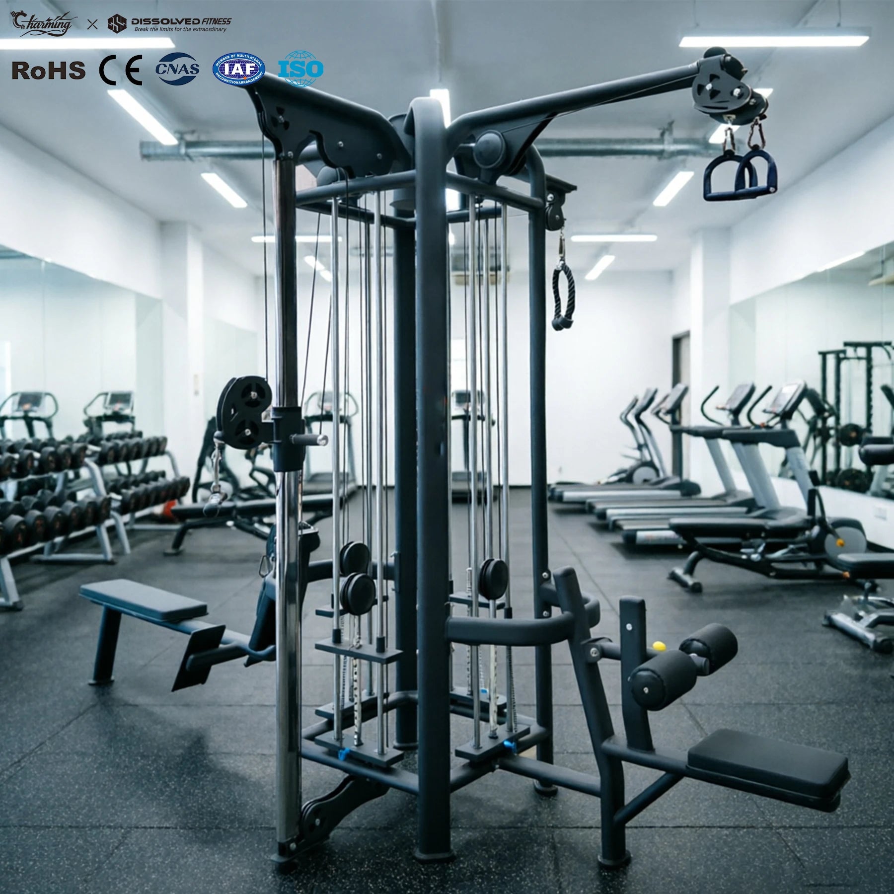 Comercial High Quality Gym Equipment Fitness Gym Pin Load Selection Luxury Fitness Equipment Supplies Gym Equipment Full