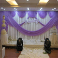 Xinlan Customized Wedding Supplies Fancy Wedding Banquet Birthday Stage Backdrop for Sale