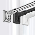ARODDY Barra De Cortina Factory Price Drill Free Adjustable Extend Curtain Rod Curtain Pipe