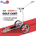 2024 Newest Electric Golf Bag Trolley Golf Push Pull Trolley Custom Made Golf Bag Cart