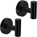 Modern Stainless Steel Bathroom Towel Rack with Hand Towel Hook Wall Mount Coat & Robe Hooks Easy to Clean 3-Year Warranty