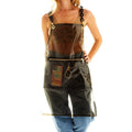 Fashion Popular Barber TPU Apron for Haircut Antifouling Oilproof Painting Men and Women Work Clothes Kitchen Apron