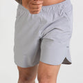 Wholesale Custom Men'S Elastic Waist Shorts Men Knit Waistband Cross Fit Shorts Nylon Spandex Gym Workout Shorts