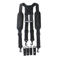 Tactical Suspenders for Duty Belt Suspenders with Shoulder Padder Tactical Harness for Duty Belt