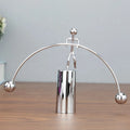 Weightlifter Newton Perpetual Balance Small Iron Man Pendulum Newton Cradle Metal Man Decompressive Science Home Office Decor