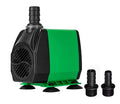 3000L/H Ultra Quiet Aqua Water Pump With 5ft Power Cord 3 Nozzles for Fish Tank Pond Aquarium Statuary Hydroponics