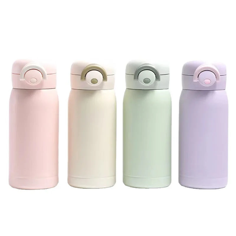 350ml Portable Thermal Cup Double Wall Insulation Stainless Steel Water Bottle