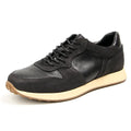 New Fashion Mens Genuine Leather Running Shoes Top Layer Cowhide Casual Cushioning Sneakers Walking Style Shoes