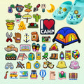 Wholesale PVC Funny Shoe Decorations Popular Trending Hot Sale Rubber Shoe Charms for Camping Outdoors Tent Sleeping Bag