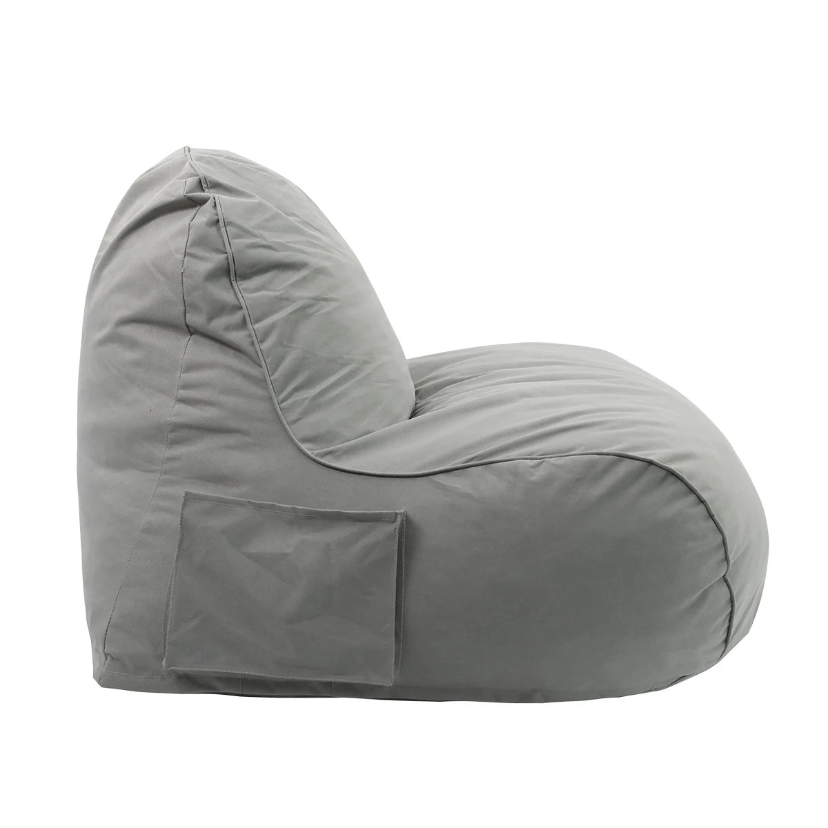 For LUCKYSAC Modern European Design Beanbag Sofa Chair Big Bang Style Waterproof Fabric Cover Bulk for Indoor Outdoor Activities