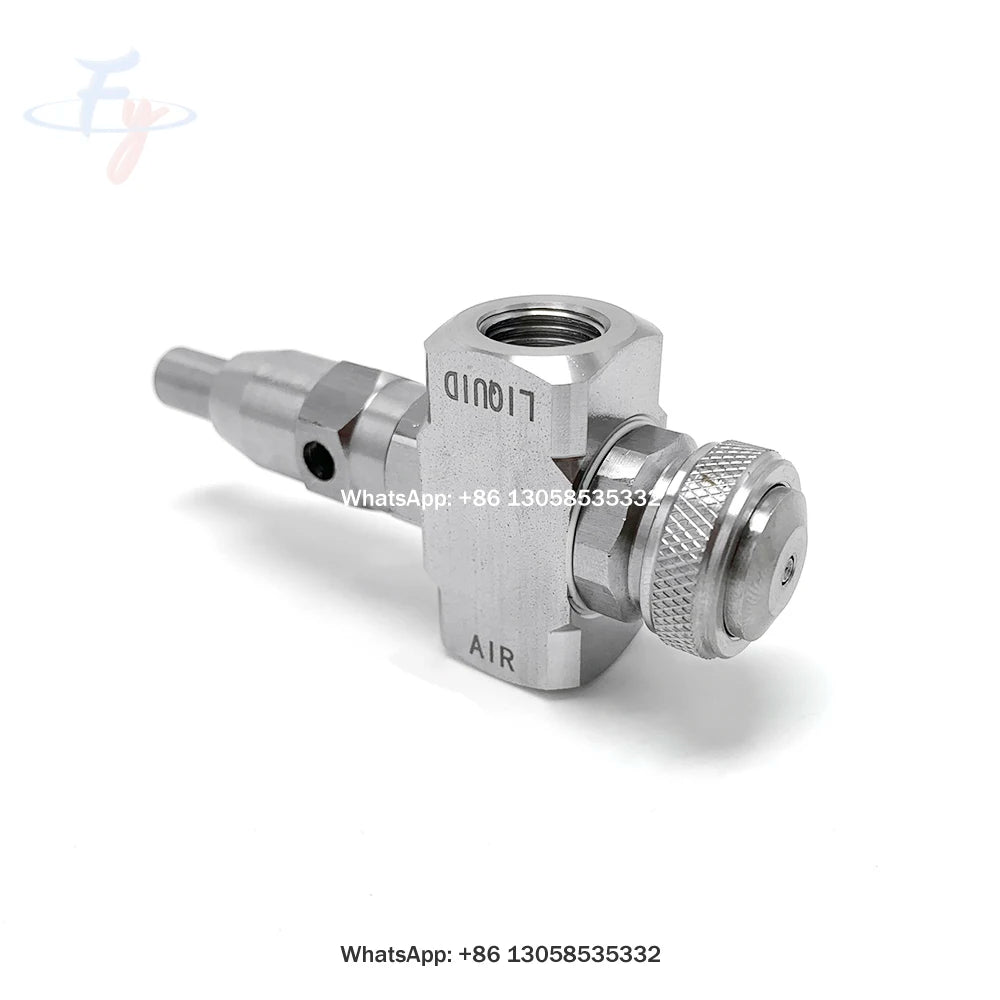 JCO Self Cleaning Air Atomizing Nozzle Multiple Spray Pattern Air Atomizer Nozzles Adjustable Ultra Fine Mist