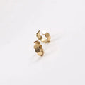 Fenny Dainty Simple Geometric Hexagonal Cuff Earring No Fade Trend for Women Wholesale Stainless Steel Ladies Jewelry