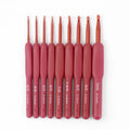 Deepeel BK457 14mm Luggage Bag Accessories Red Handle Crochet 9 Sets Eyelets Knitting Tools DIY Materials for Handbag