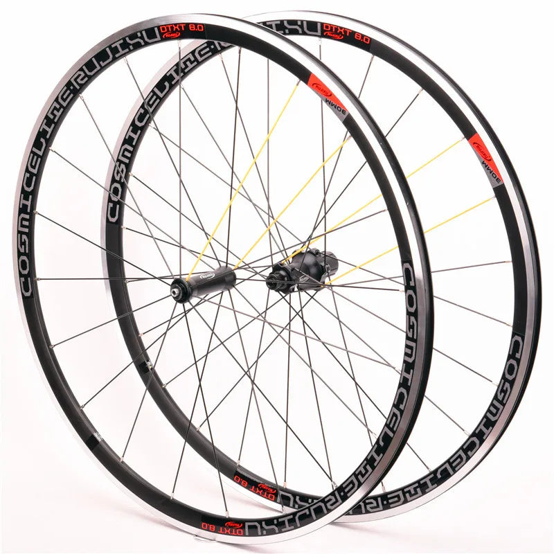 Factory Hot Sale Ultralight 700C Aluminum Alloy Wheelset with 30mm V Brake and Clincher Rim Bicycle Wheel Set