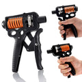 CW HGP015 Upgraded Finger Hand Exerciser Fitness Hand Grip Heavy Duty Anti-slip Resistance Adjustable Strengthener Steel Plastic