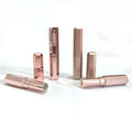 New Style Luxury Empty Cosmetics Lip Balm Container Tube Rose Gold Lipstick Packaging Tubes in Fast Delivery