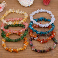 Chip Beads Bracelet  Healing Crystal Stretchy Bracelets Trendy Jewelry  Friendship Gifts