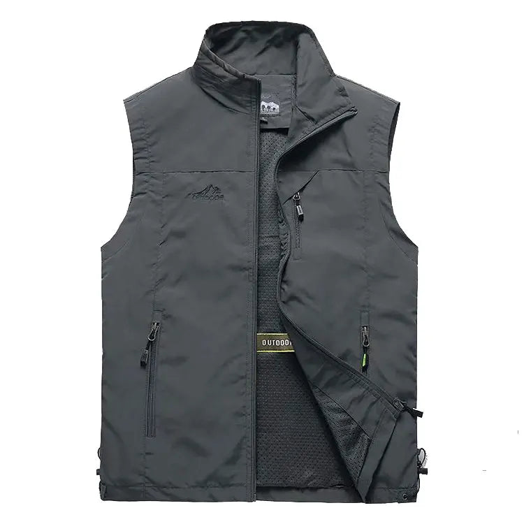 Good Quality M Travel Multi Pocket Waistcoat for Men Fishing Vest