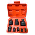 8 Pcs 1/2 3/4 Wheel Cars Repair Custom Combination Hardware Tool Heavy Duty Impact Socket Set