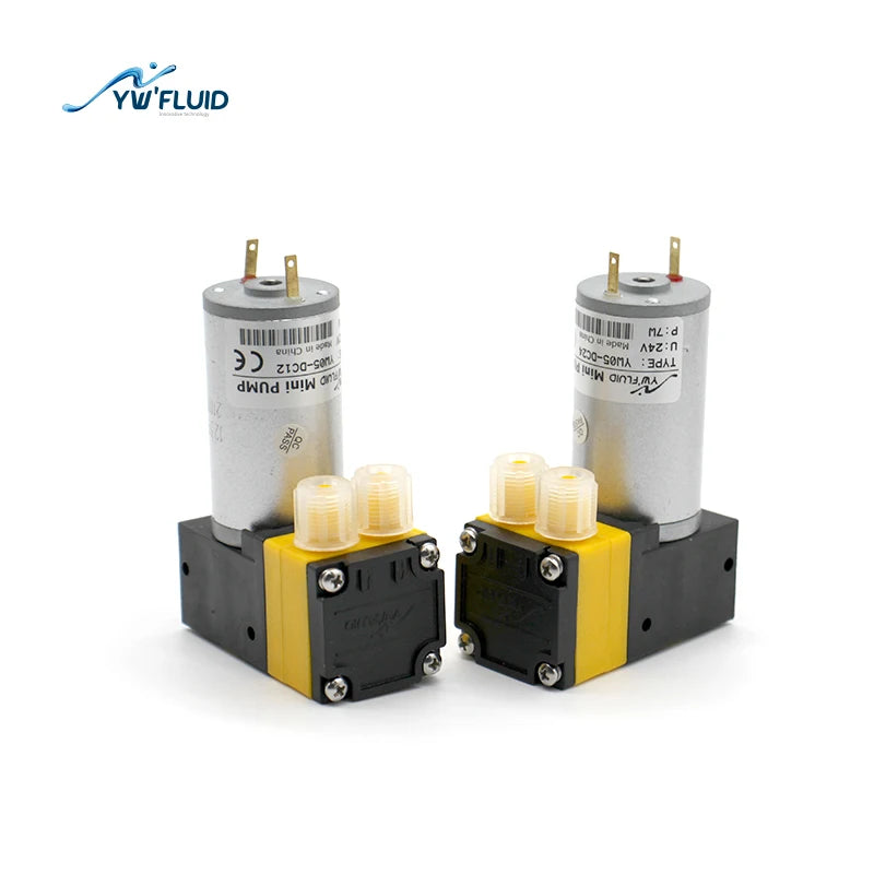 YW05 A-DC Hot Sale Small DC Motor Low Pressure Explosion Resistant Chemical Micro Diaphragm Pump OEM Machining