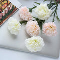 M803 Silk Home Table Center Piece Wedding Party Decoration Artificial Carnation Flowers  for Mother's Day Women's Day