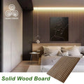 MUMU Interior Construction Geometric Design Building Boards Self Adhesive 3D Wood Cladding Wall Panels for Decor